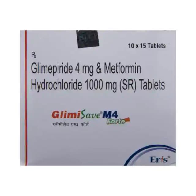 Glimisave M4 Forte SR (15 tablets sr in 1 strip)