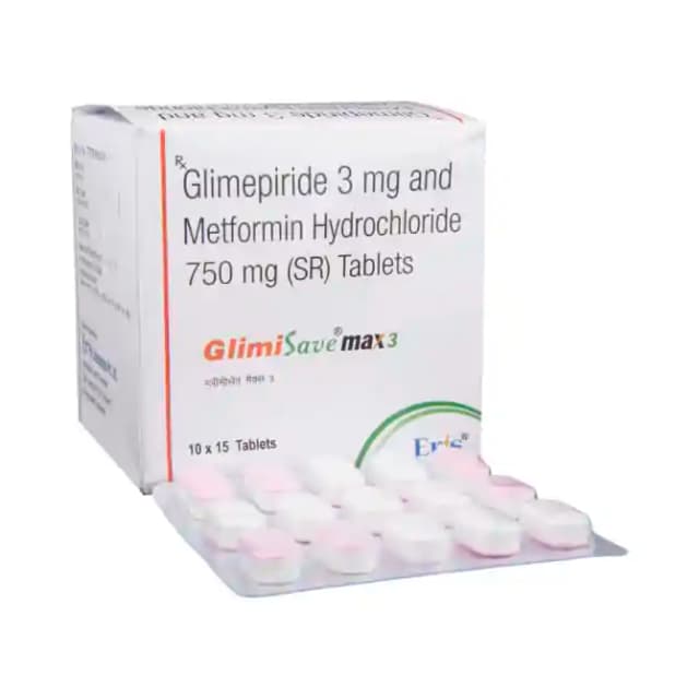 Glimisave Max 3 SR (15 tablets sr in 1 strip)
