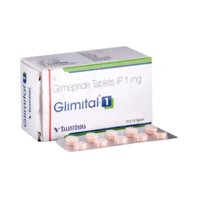 Glimital 1 (10 tablets in 1 strip)