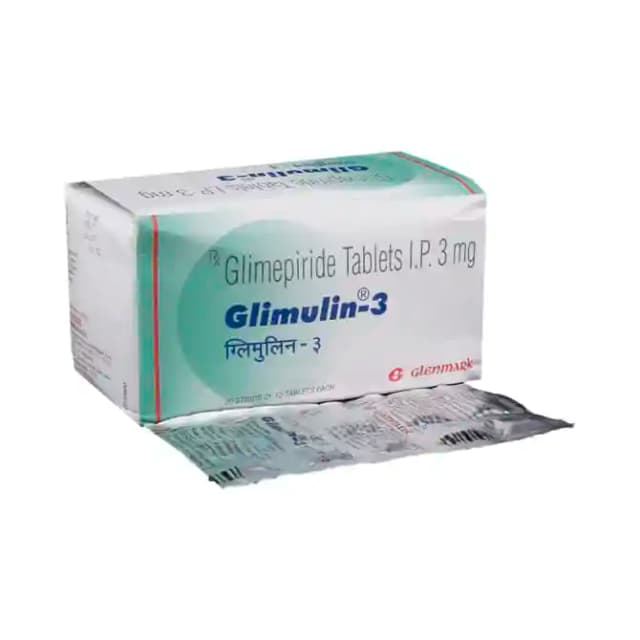 Glimulin 3 (15 tablets in 1 strip)