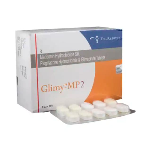 Glimy MP 2 SR (10 tablets sr in 1 strip)