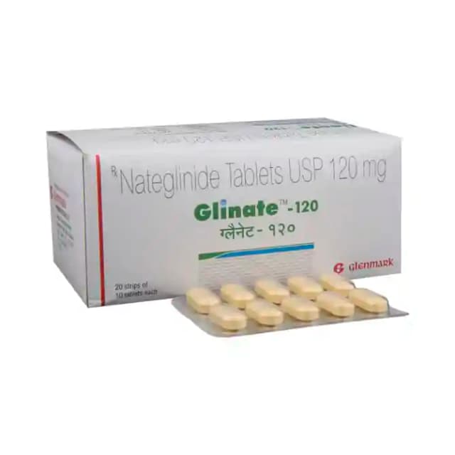 Glinate 120 (10 tablets in 1 strip)