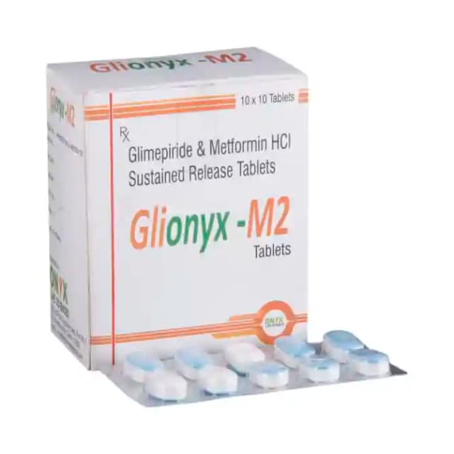 Glionyx M2 SR (10 tablets sr in 1 strip)