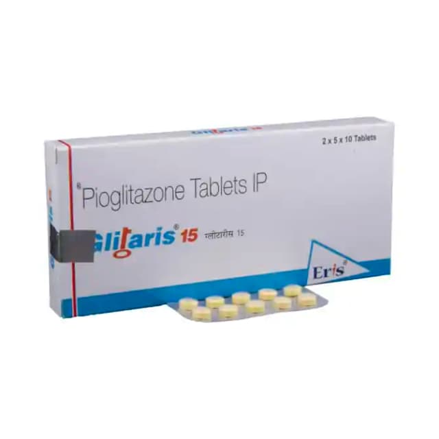 Glitaris 15 (10 tablets in 1 strip)