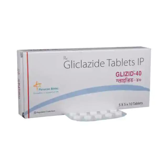 Glizid 40 (10 tablets in 1 strip)