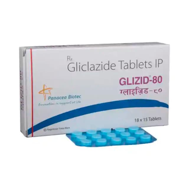Glizid 80 (15 tablets in 1 strip)