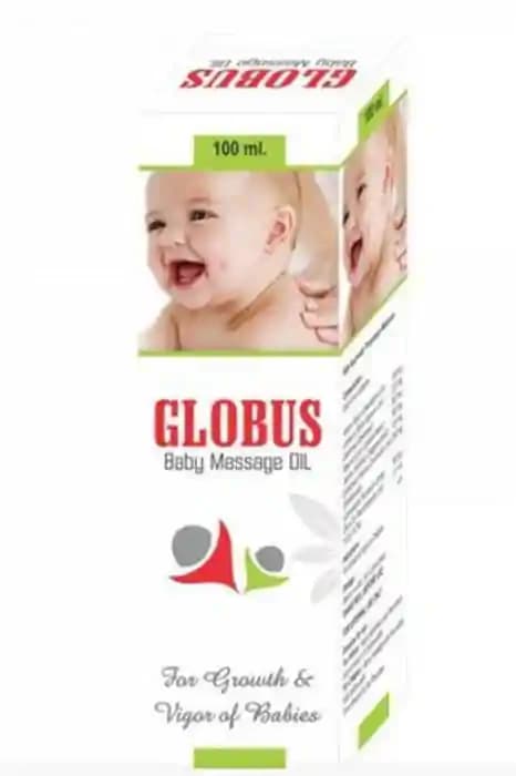 Globus Baby Massage Oil (1 Bottle of 100 ml Oil)