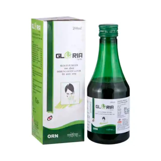 Gloria Syrup (1 Bottle of 200 ml Syrup)