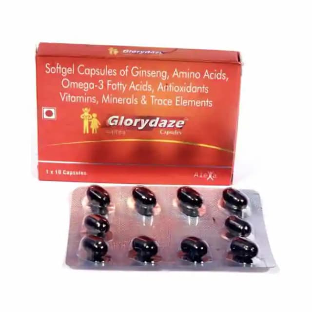 Glorydaze Soft Gel (1 Strip Of 10 soft gelatin capsules)
