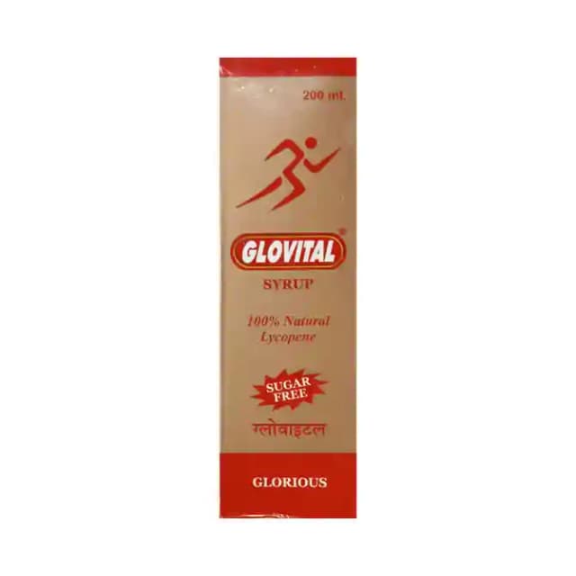 Glovital Syrup (1 Bottle of 200 ml Syrup)