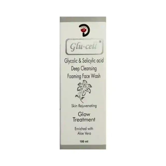 Glu Cell Face Wash (1 Bottle of 100 ml Face Wash)