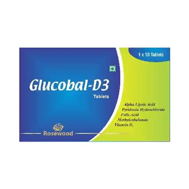 Glucobal D3 (1 Strip Of 10 tablets)