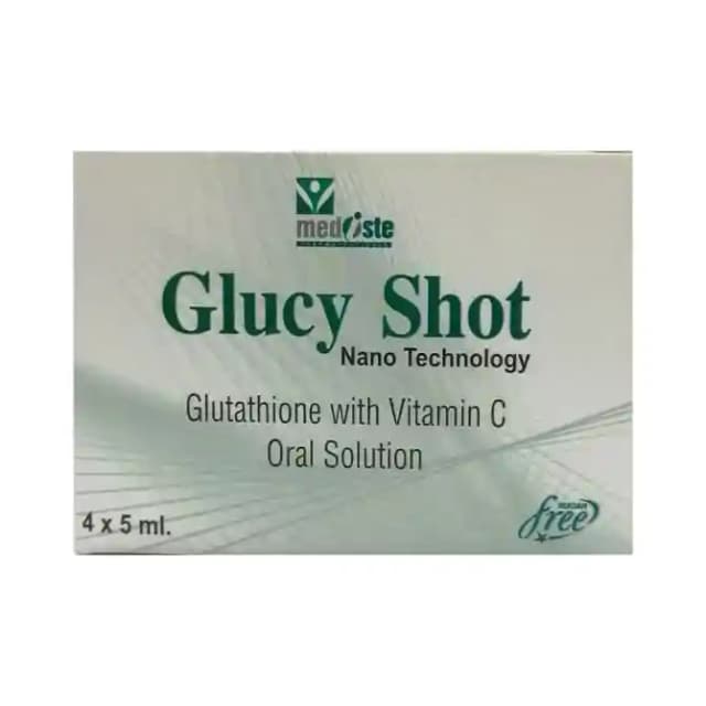 Glucy Shot Oral Solution (1 Bottle of 5 ml Oral Solution)