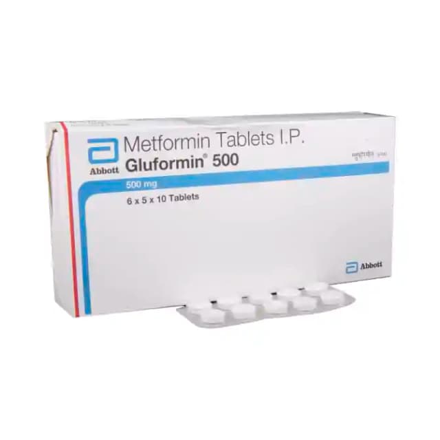 Gluformin 500 (10 tablets in 1 strip)