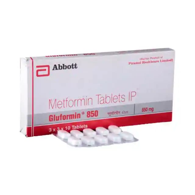 Gluformin 850 (10 tablets in 1 strip)