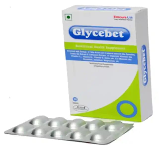 Glycebet (1 Strip Of 10 tablets)