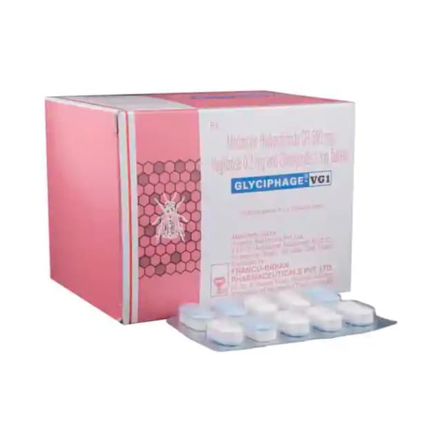 Glyciphage VG1 SR (10 tablets sr in 1 strip)