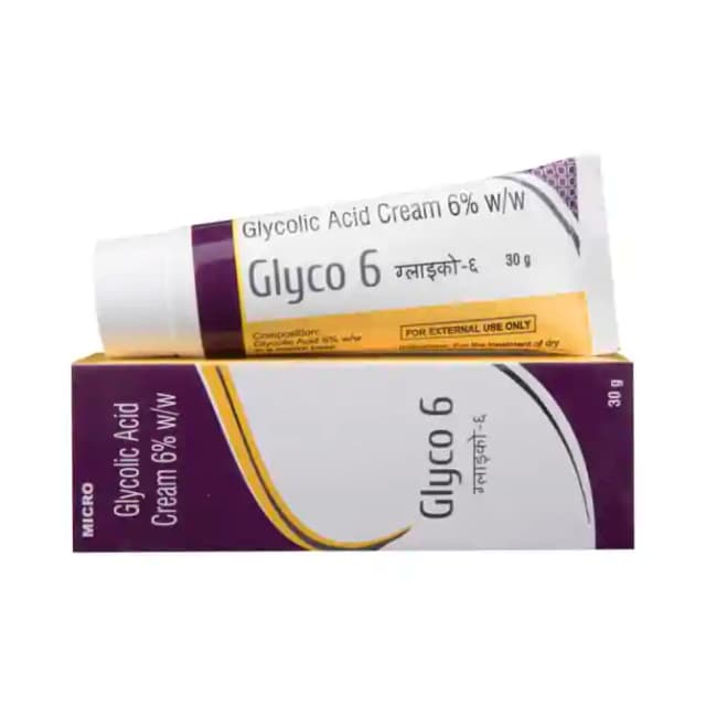 Glyco 6 Cream (1 Tube Of 30 gm Cream)