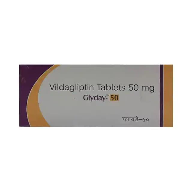 Glyday 50 (10 tablets in 1 strip)