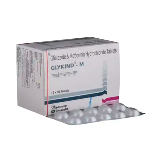Glykind M (10 tablets in 1 strip)