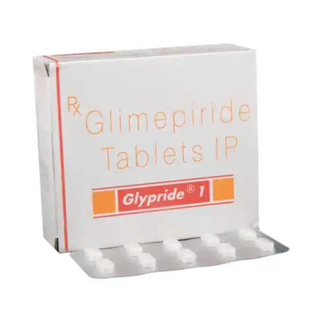 Glypride 1 (10 tablets in 1 strip)