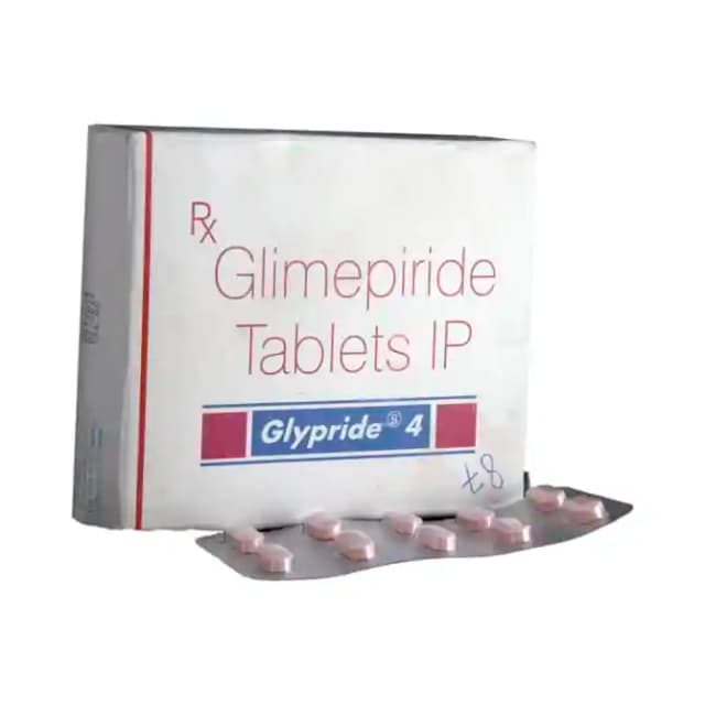 Glypride 4 (10 tablets in 1 strip)