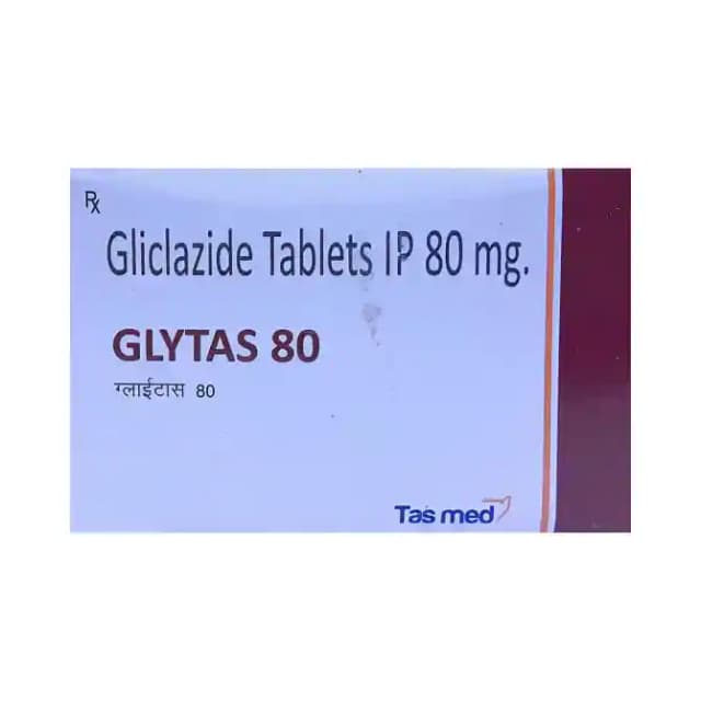 Glytas 80 (15 tablets in 1 strip)