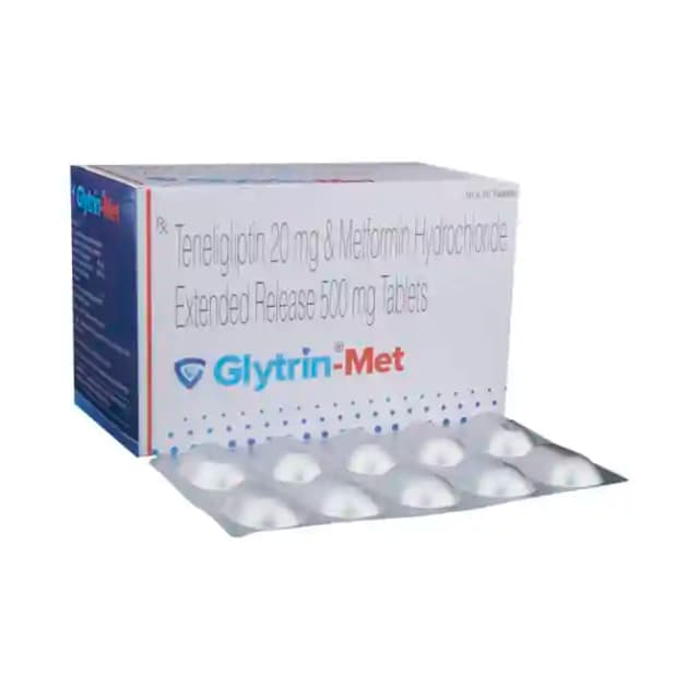 Glytrin Met ER (10 tablets er in 1 strip)