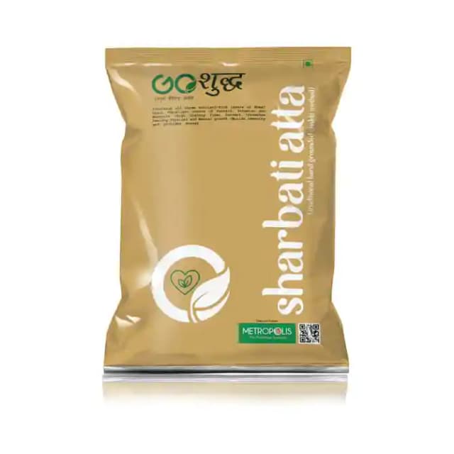 Go Shudh Atta Sharbati (1 Packet Of 1 kg Flour)