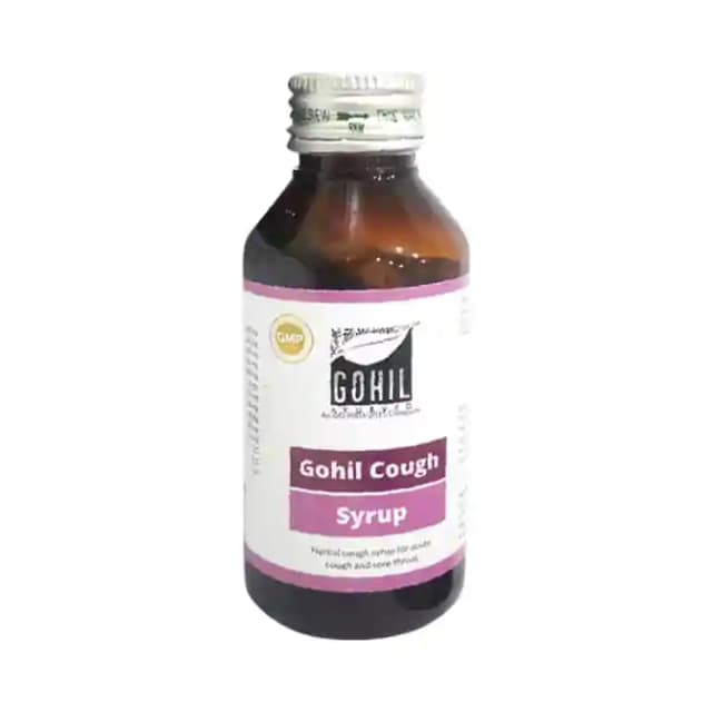 GOHIL AYURVED GOHIL COUGH SYRUP (1 Bottle of 100 ml Syrup)