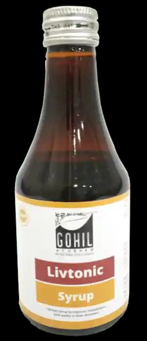 Gohil Ayurved Livtonic Syrup (1 Bottle of 200 ml Syrup)