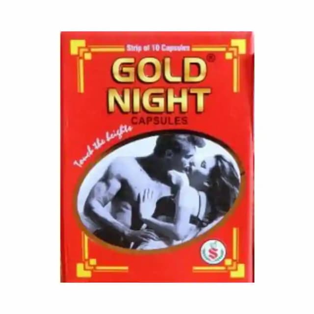 Gold Night (1 Strip Of 10 capsules)