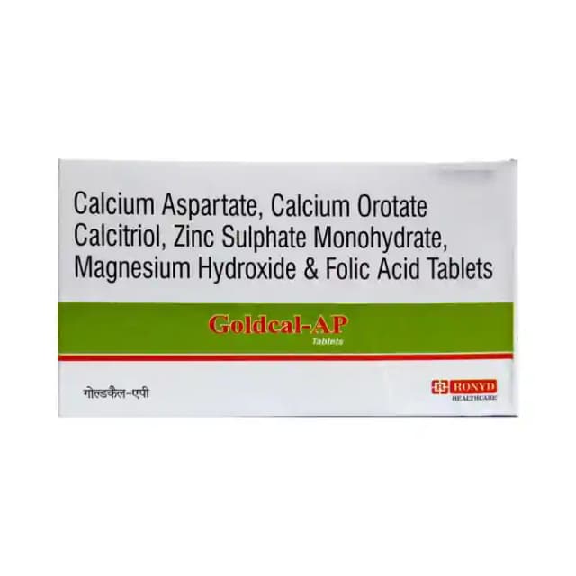 Goldcal AP (1 Strip Of 10 tablets)