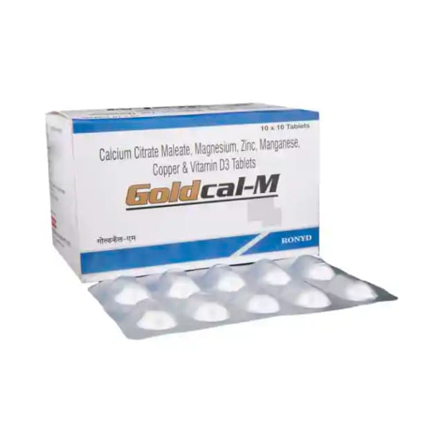 Goldcal M (1 Strip Of 10 tablets)