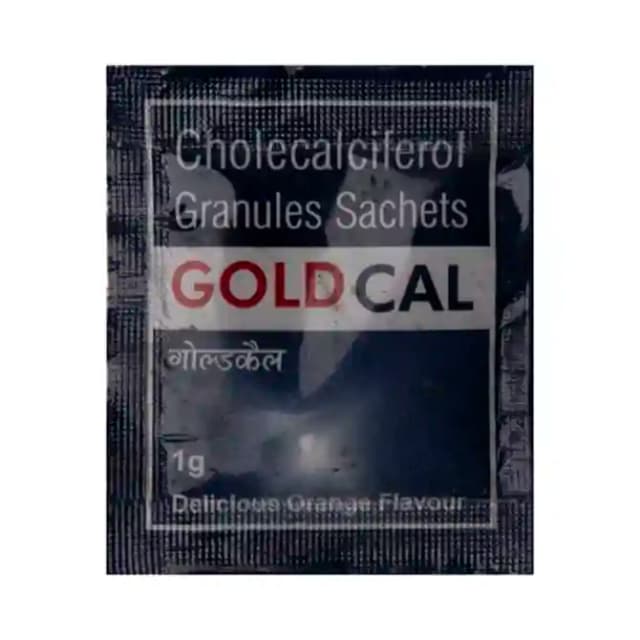 Goldcal Sachet Orange (1 Sachet Of 1 gm Granules)