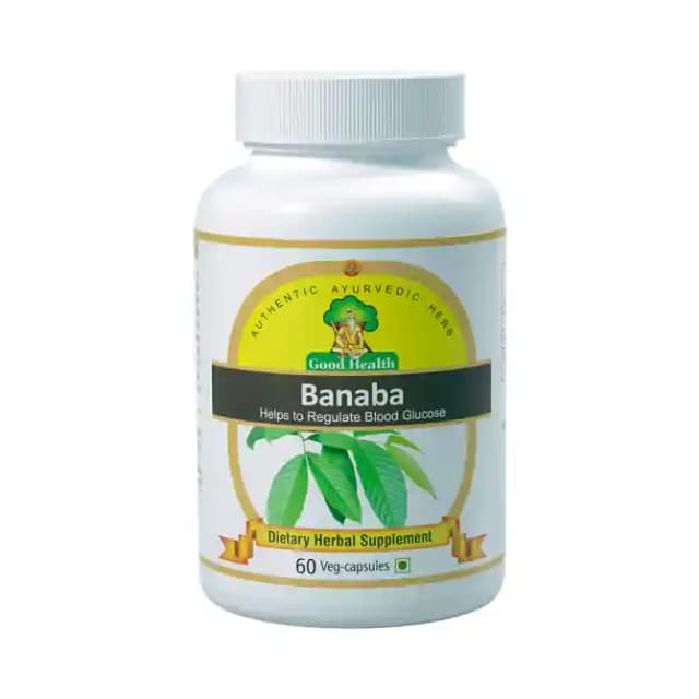 Good Health Banaba Veg (1 Bottle of 60 capsules)
