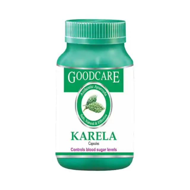 Goodcare Karela (1 Bottle of 60 capsules)