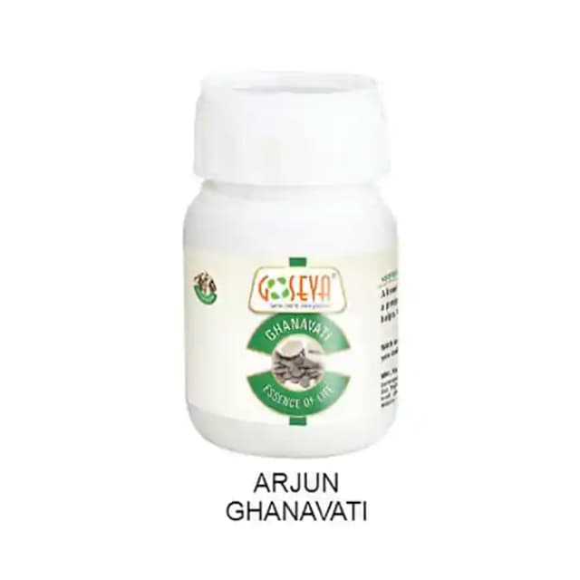 Goseva Arjun Ghanavati (1 Bottle of 120 tablets)