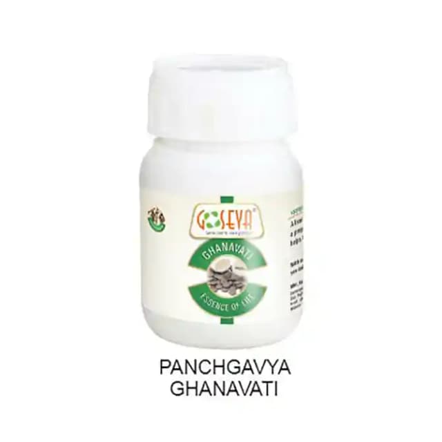 Goseva Panchgavya Ghanavati (1 Bottle of 120 tablets)