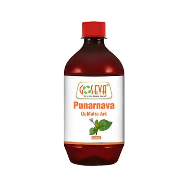 Goseva Punarnava Gomutra Ark (1 Bottle of 500 ml Liquid)