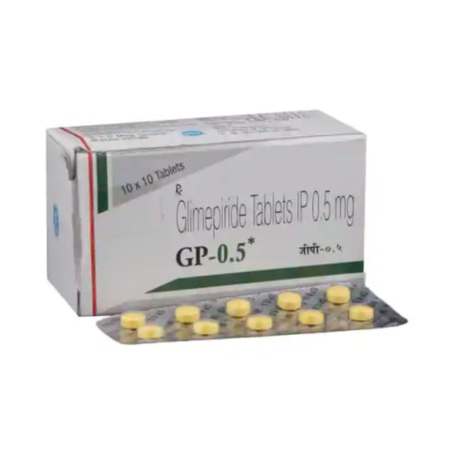 GP 0.5 (10 tablets in 1 strip)