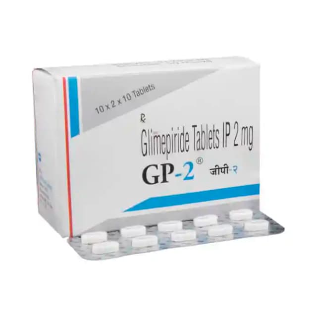 GP 2 (10 tablets in 1 strip)