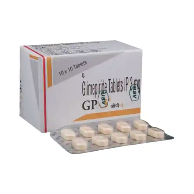 GP 3 (10 tablets in 1 strip)