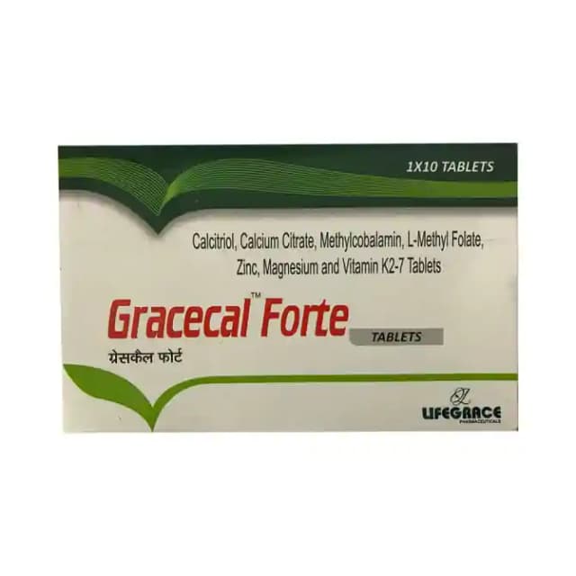 Gracecal Forte (1 Strip Of 10 tablets)