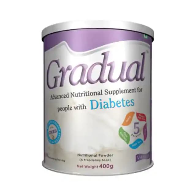 Gradual Diabetes Powder Vanilla (1 Box Of 400 gm Powder)