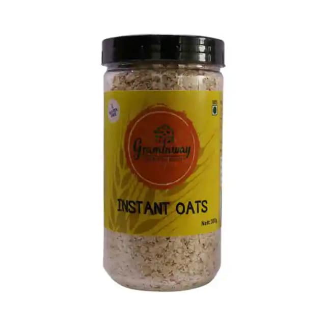 Graminway Gluten Free Oats Instant (1 Jar Of 300 gm Oats)