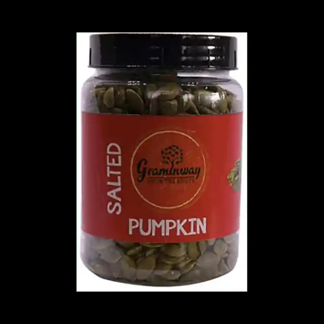 Graminway Salted Pumpkin Seeds (1 Jar Of 150 gm Seeds)