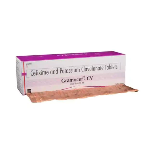 Gramocef CV (10 tablets in 1 strip)