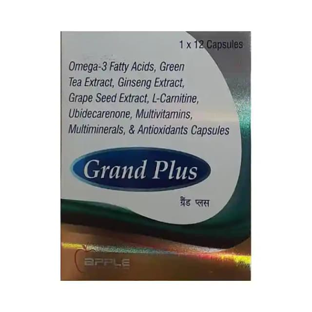 Grand Plus (1 Strip Of 12 capsules)