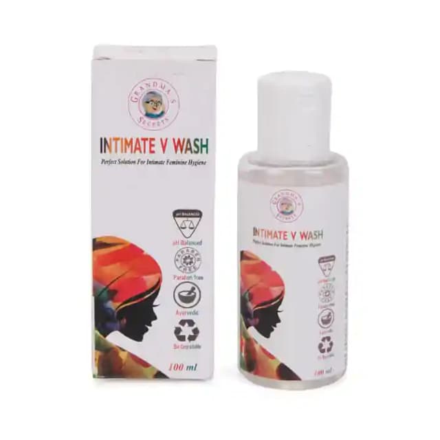 Grandmas Secret Intimate V Wash (1 Bottle of 100 ml Liquid)